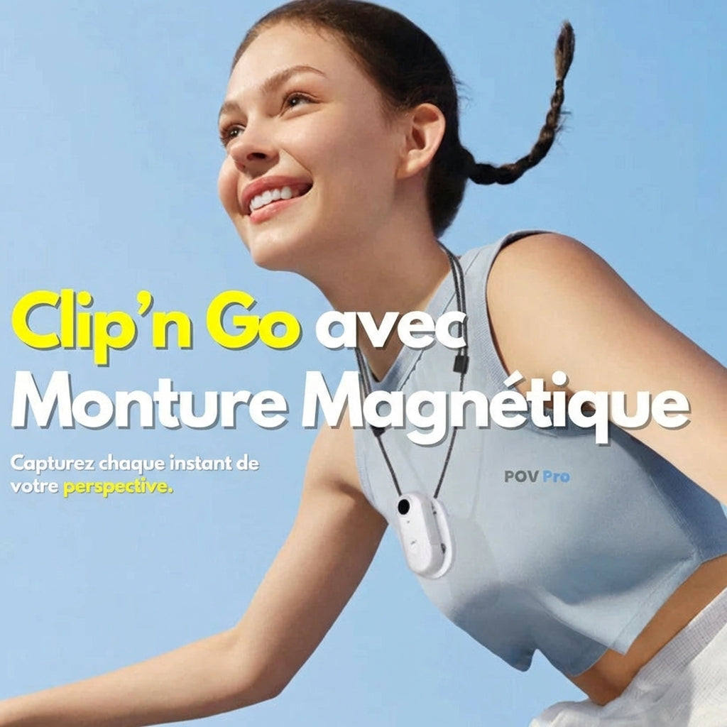 POV Pro – Caméra POV 4K mains libres