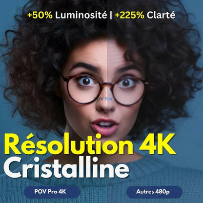 POV Pro – Caméra POV 4K mains libres