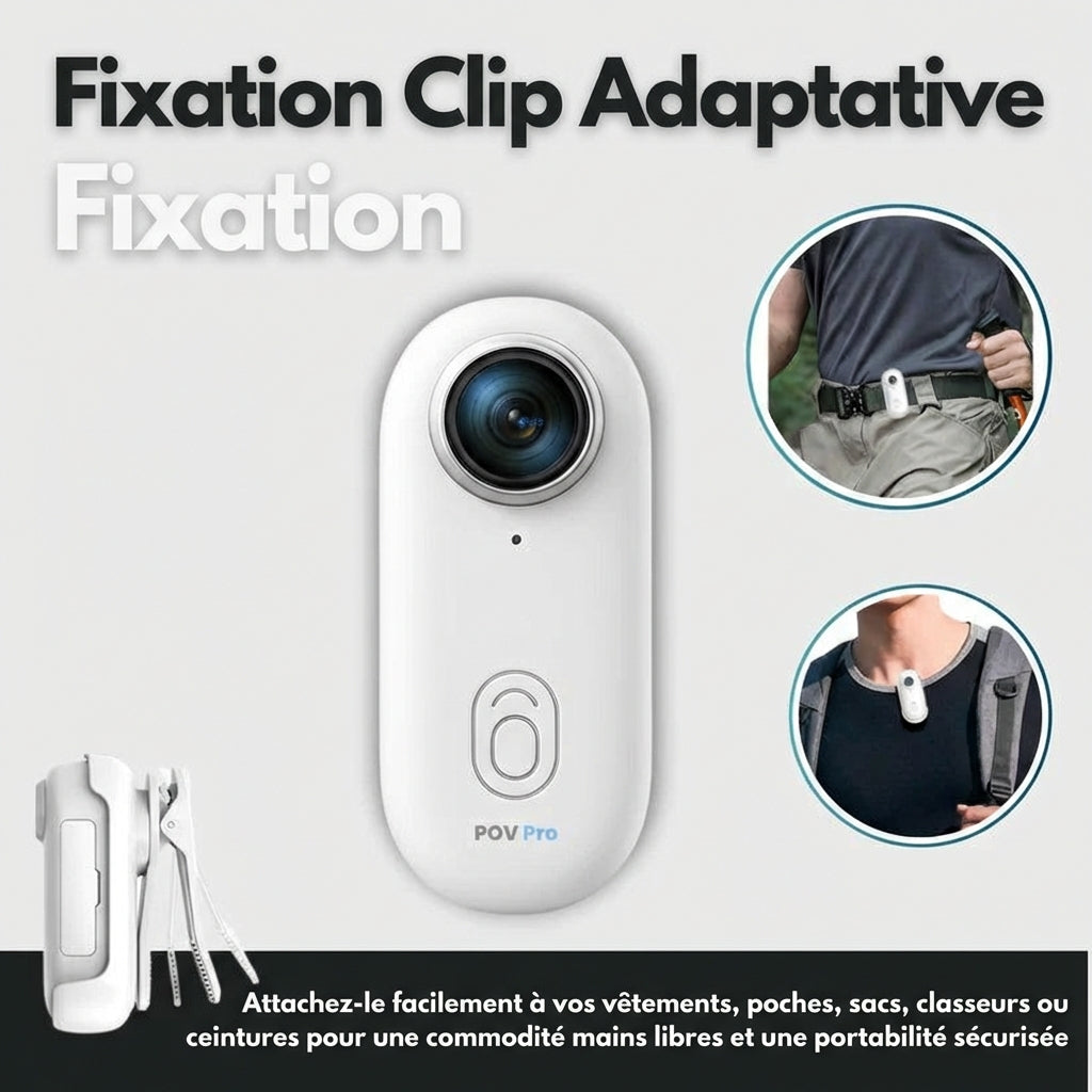 POV Pro – Caméra POV 4K mains libres