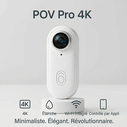 POV Pro – Caméra POV 4K mains libres
