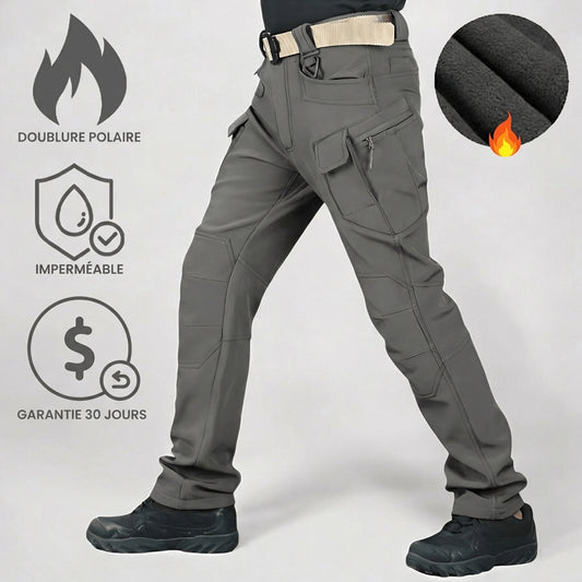 Pantalon Utilitaire Imperméable Doublé Polaire